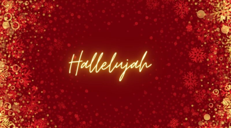 Victoria Hoffman Releases Gospel Christmas song, “Hallelujah”   Artist: Victoria Hoffman  Title: Hallelujah   Release: Single Release date 15.12.2023
