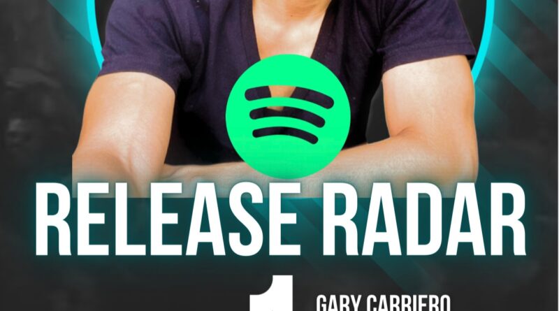 Sensational and Chart-Topping Pop Release – Gary Carriero Makes History, Tops Spotify\’s Release Radar Chart with “JOY”